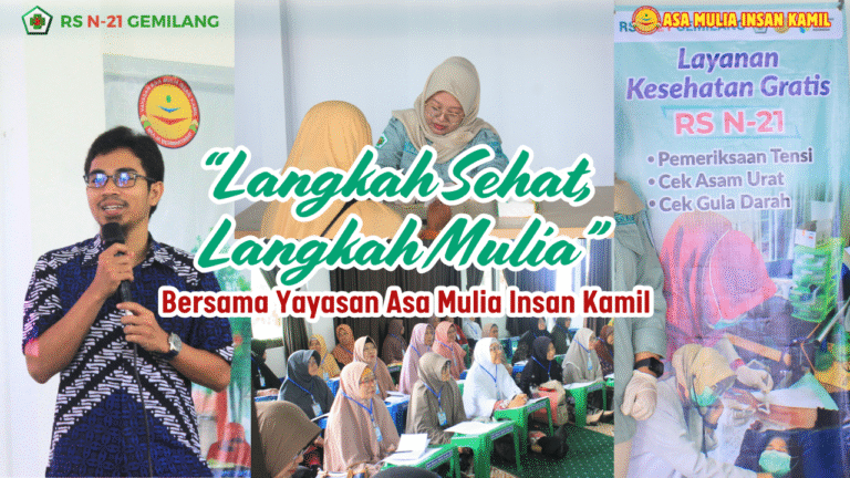 Kegiatan ceramah dan pemeriksaan kesehatan lansia